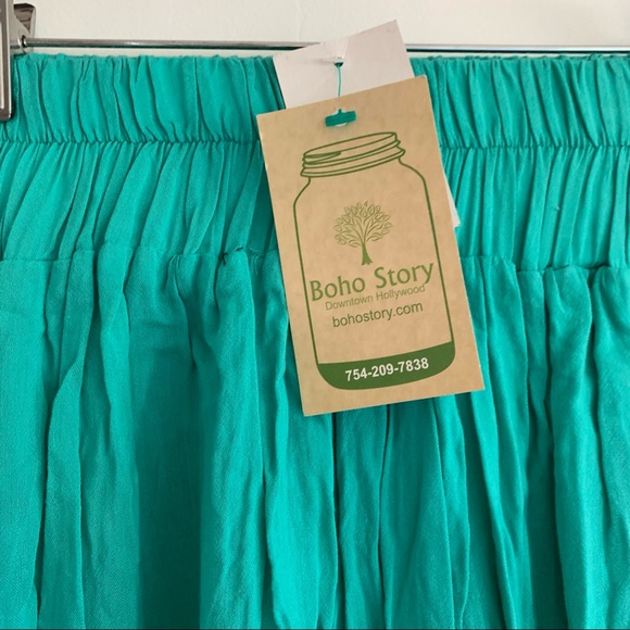 NU LABEL harem boho yoga pants - Picture 2 of 11